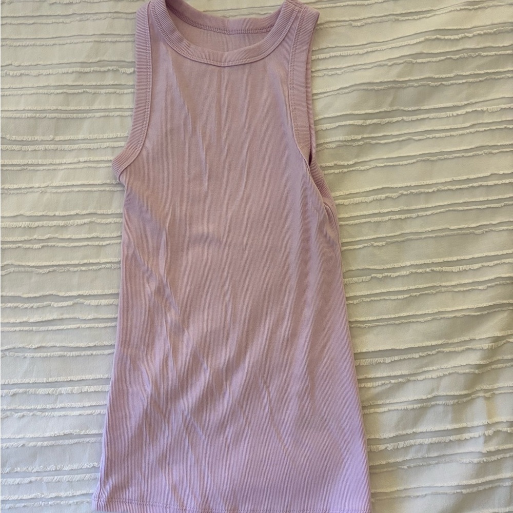 Purple tank